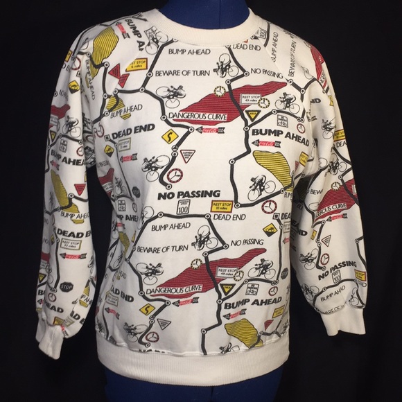 Rare AUTHENTIC Coca Cola Vintage sweater Size S - Picture 2 of 8